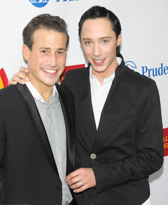 Johnny Weir et son mari Victor Voronov divorcent