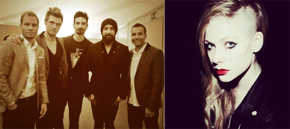 Les Backstreet Boys partent en tournée Nor-américaine avec Avril Lavigne