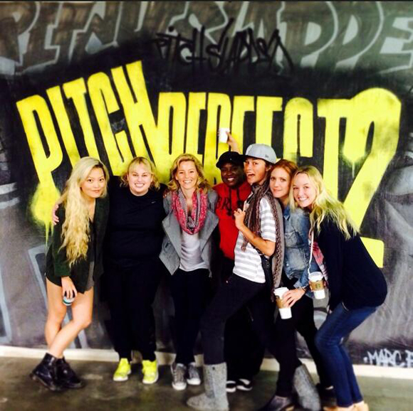 Rebel Wilson partage une photo du tournage de Pitch Perfect 2