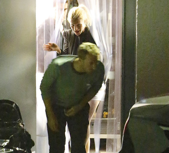 Gwyneth Paltrow et Chris Martin mangent au restaurant ensemble