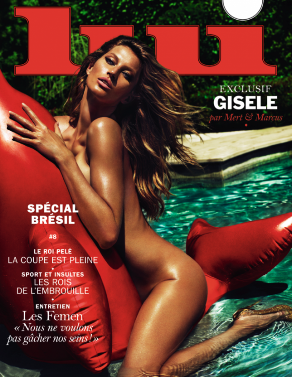 Gisele Bündchen pose nue pour le magazine Lui