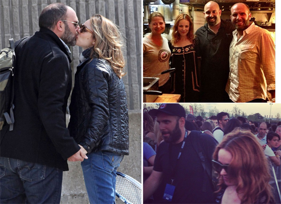 Rachel McAdams et Patrick Sambrook s'embrassent à Toronto