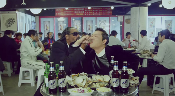 Psy lance la chanson Hangover avec Snoop Dogg