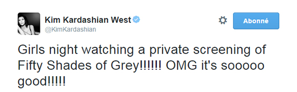 Kendall Jenner n'a pas été invitée par Kim Kardashian à une écoute privée du film Fifty Shades of Grey