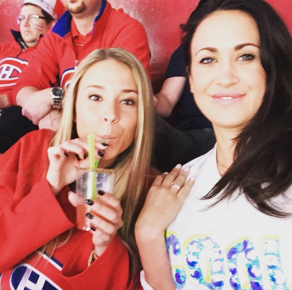 Odile et Geneviève d'Occupation Double sont des fans du Canadien de Montréal
