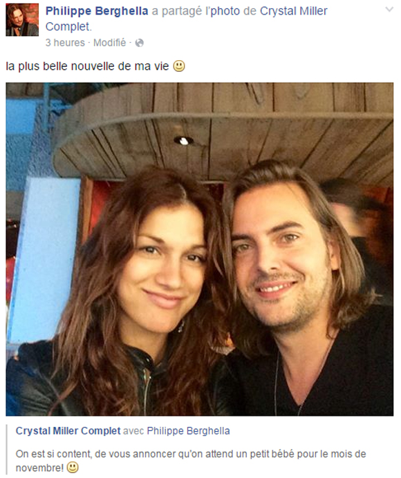 Crystal Miller est enceinte