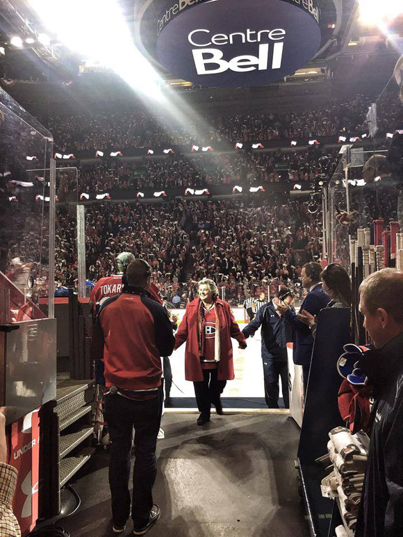 Ginette Reno remercie les Canadiens de Montréal sur Facebook