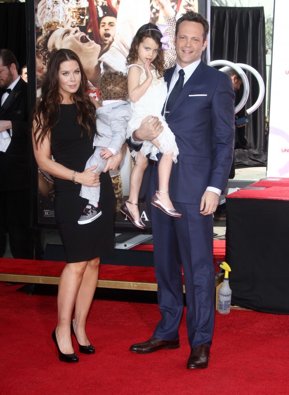 Vince Vaughn Hands and Footprints Ceremony in Hollywood