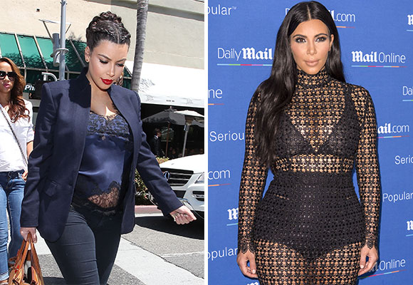 Style de star - Kim Kardashian upgrade sa garde-robe de maternité pour sa deuxième grossesse