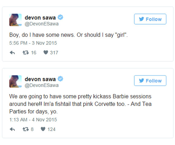Devon Sawa va être papa pour la deuxième fois