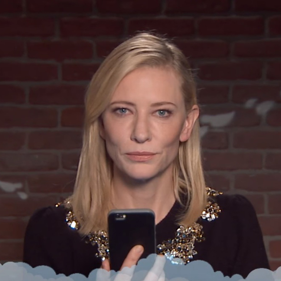 Le BUZZ - Cate Blanchett ne trouve pas ça drôle les Mean Tweets