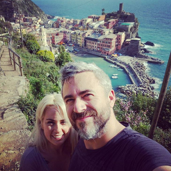 Valérie Roberts et Martin Juneau en lune de miel en Italie