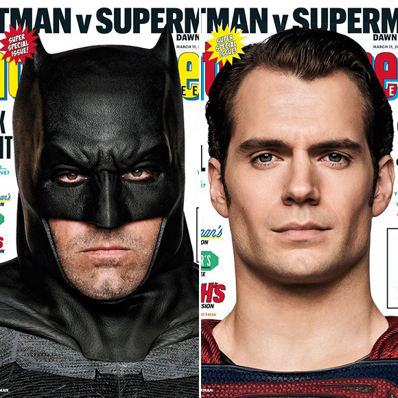 À l'international - Choisissez votre clan, Batman V Superman, sur le Entertainment Weekly