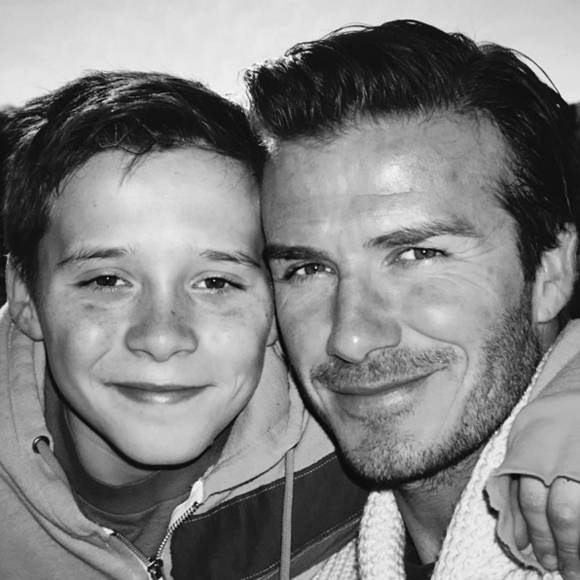 À l'international - David Beckham est encore le meilleur papa 