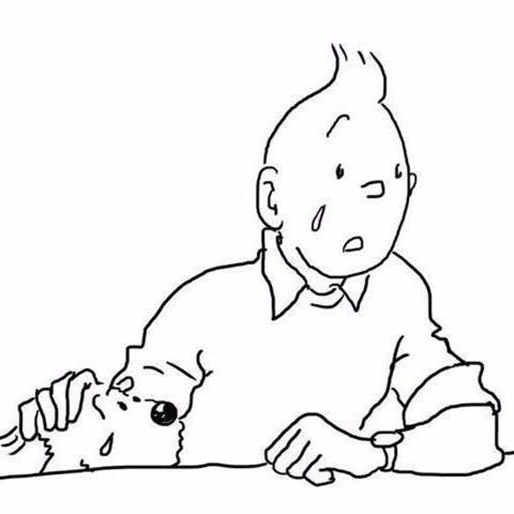 À l'international - Tintin pleure pour Bruxelles