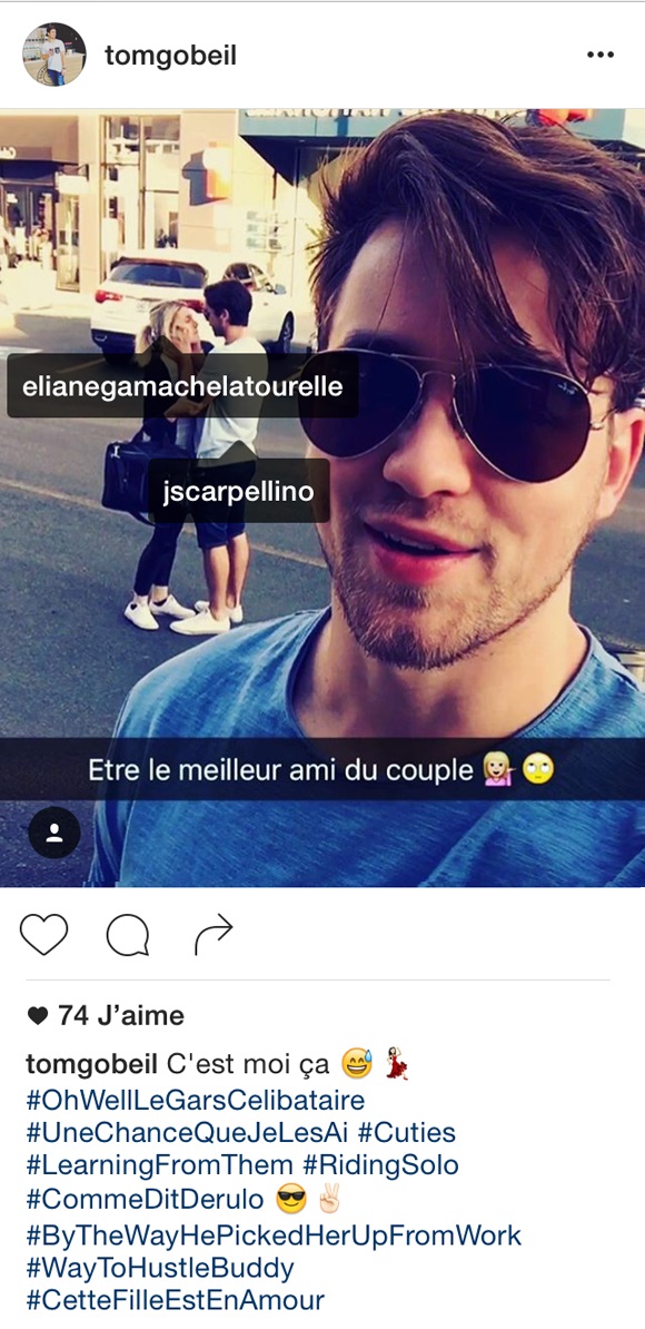 Joey Scarpellino et Eliane Gamache Latourelle seraient en couple - PRIMEUR