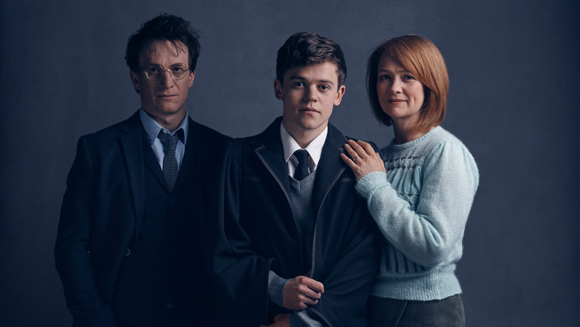 À l'international - Harry, Jenny et leur fils Albus dans Harry Potter and the Cursed Child