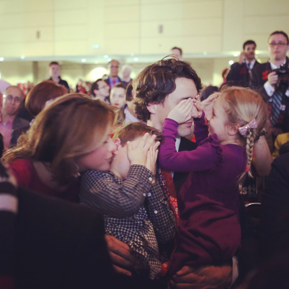 Les meilleures photos de famille du premier ministre Justin Trudeau