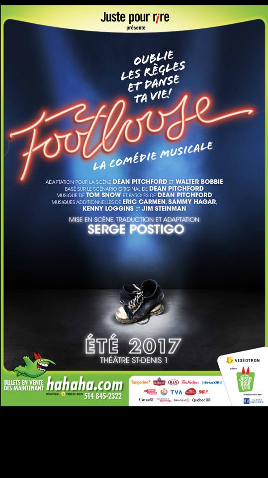 Footloose est la prochaine comédie musicale de Juste pour rire.