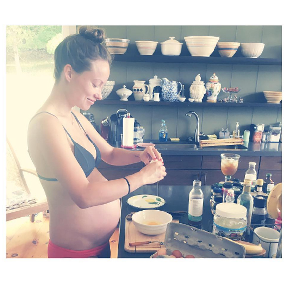 Le baby bump d'Olivia Wilde