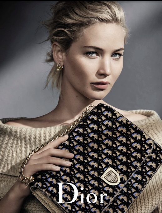 Jennifer Lawrence à couper le souffle dans la dernière campagne pour Dior