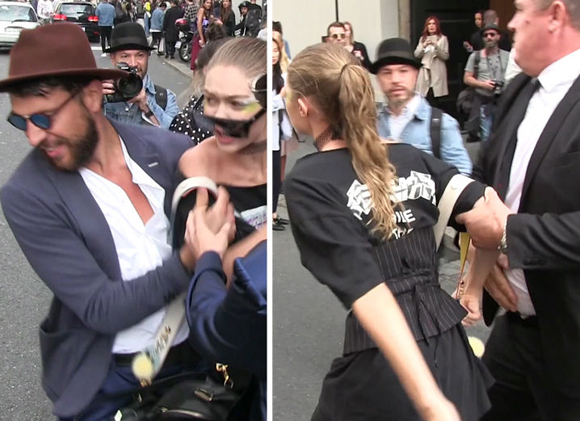 Gigi Hadid se fait attaquer en pleine rue par un homme à Milan