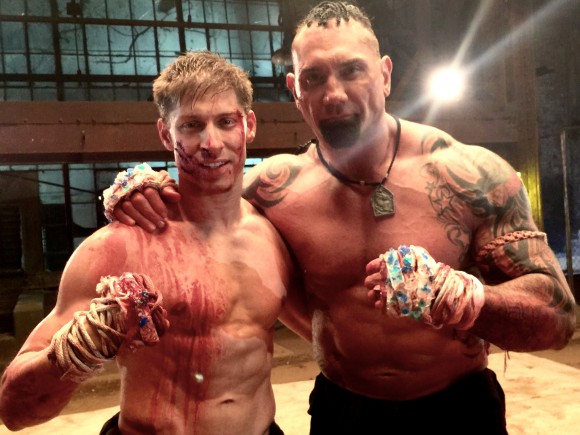 Photo Batista 3 (WWE - Positionné Futur Dwayne _The Rock '_Johnson) - Scène finale.