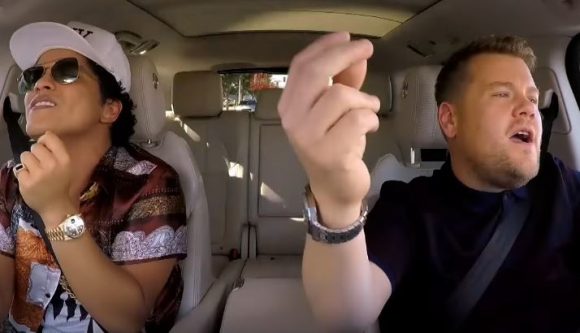 Bruno Mars est hilarant dans le nouveau Carpool Karaoke