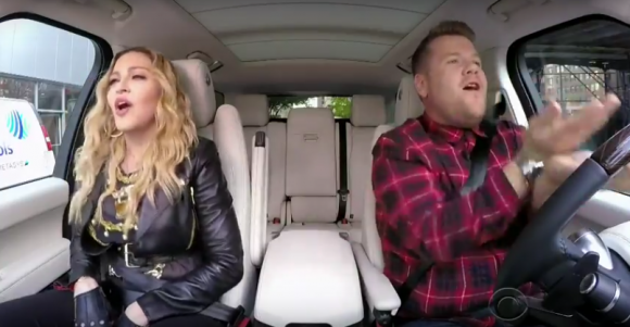 Madonna fait toute une révélation à Carpool Karaoke