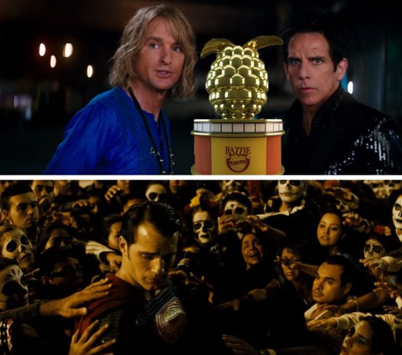 Zoolander 2, Batman v. Superman et Independance Day nominés au prix de Pire film de l'année au Razzie