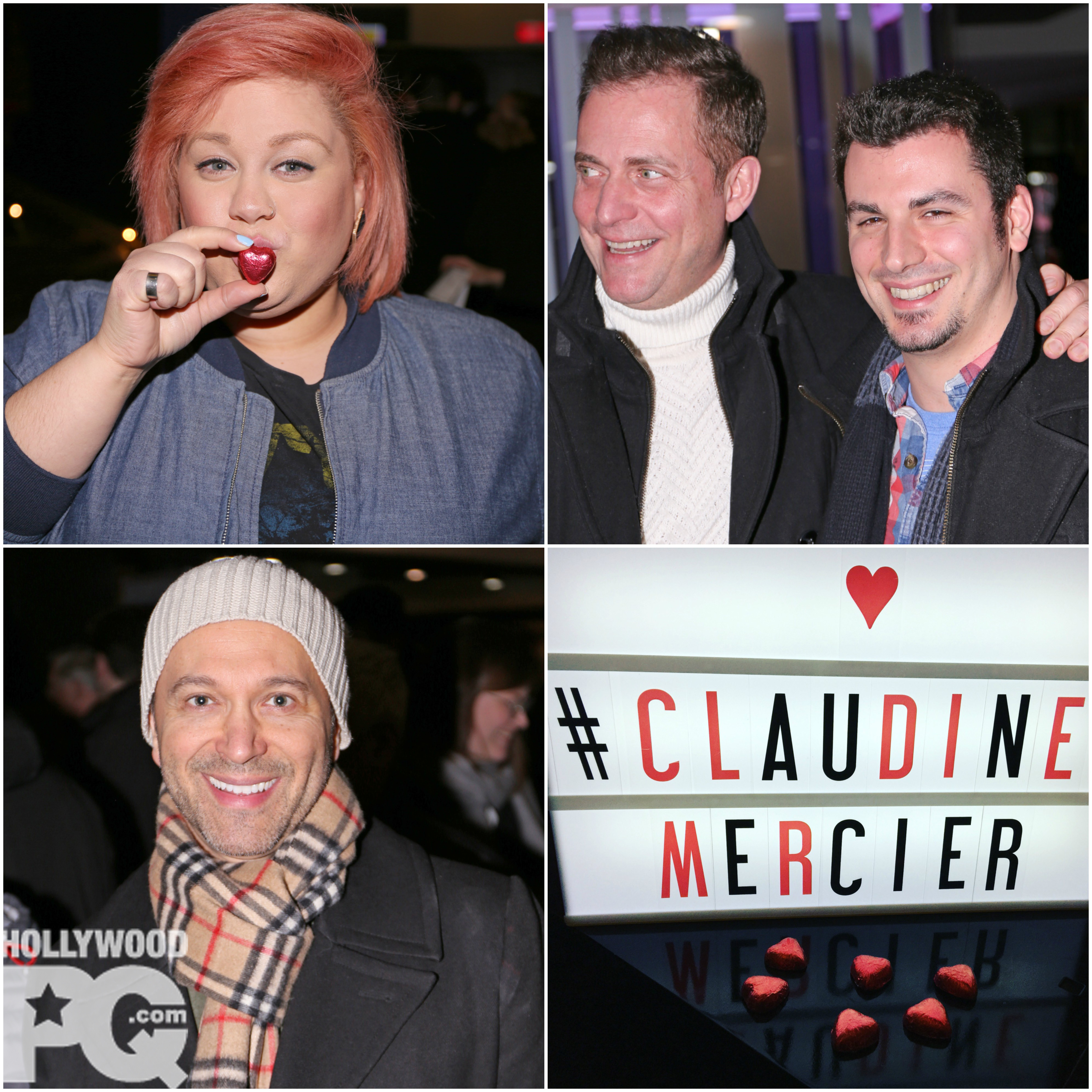 Claudine Mercier fait sa première de spectacle sous le signe de l'amour!