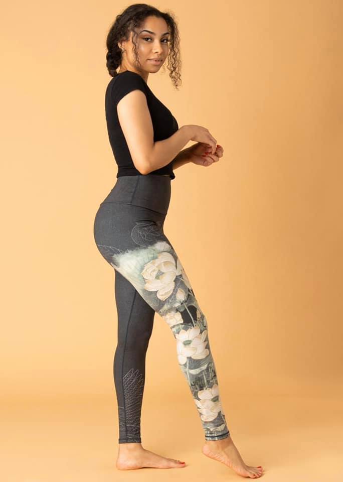 Ingrid Falaise lance un legging unique pour la femme en collaboration avec  une entreprise québécoise