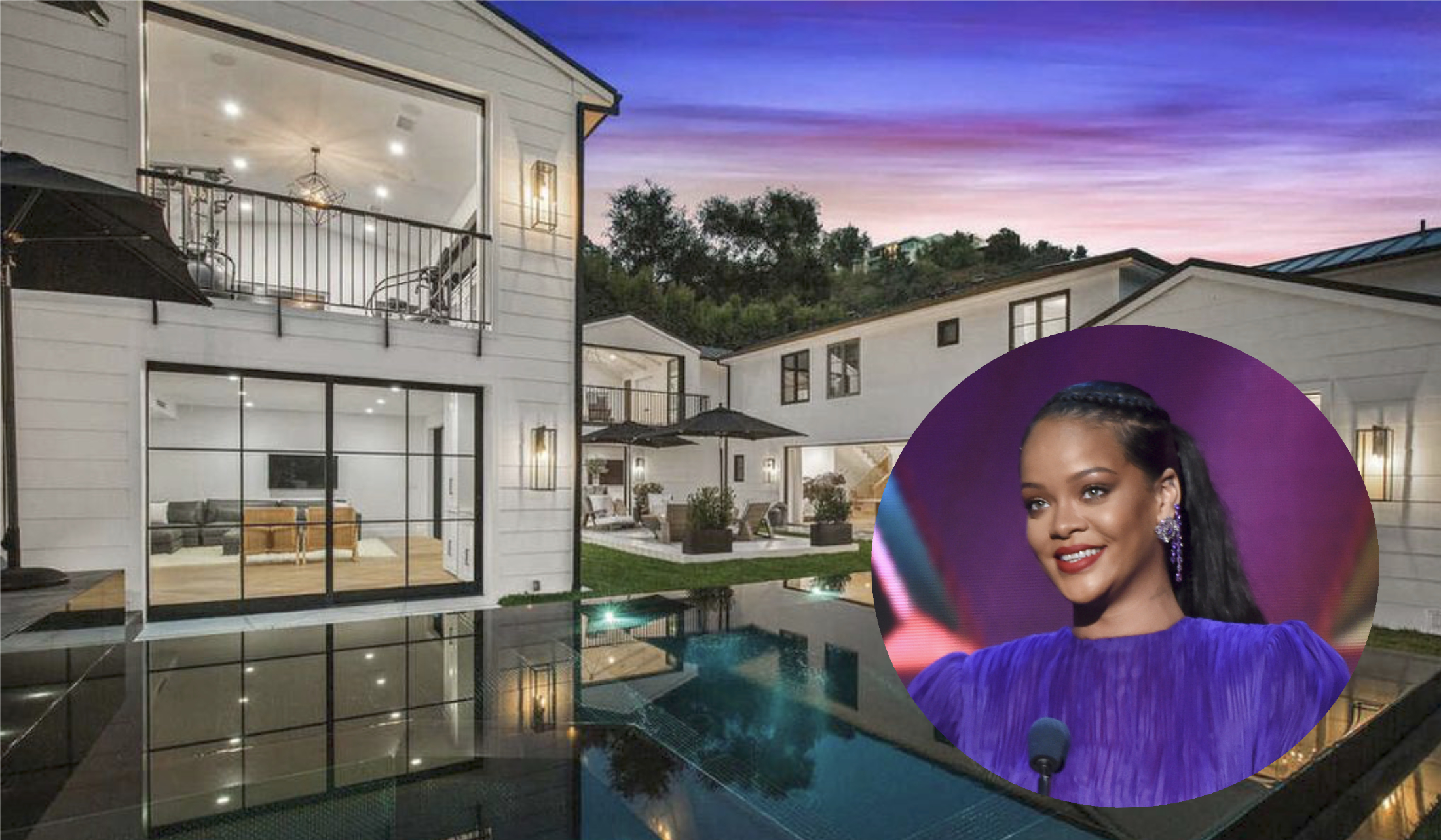 Rihanna met son manoir en location pour 80 000$ par mois Hollywoodpq com