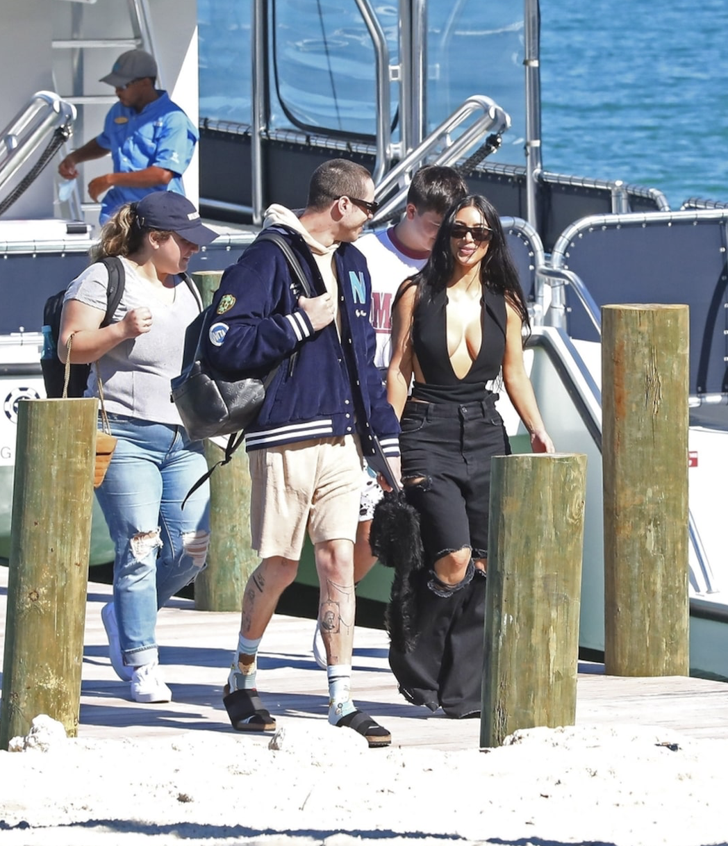 Kim Kardashian West et Pete Davidson