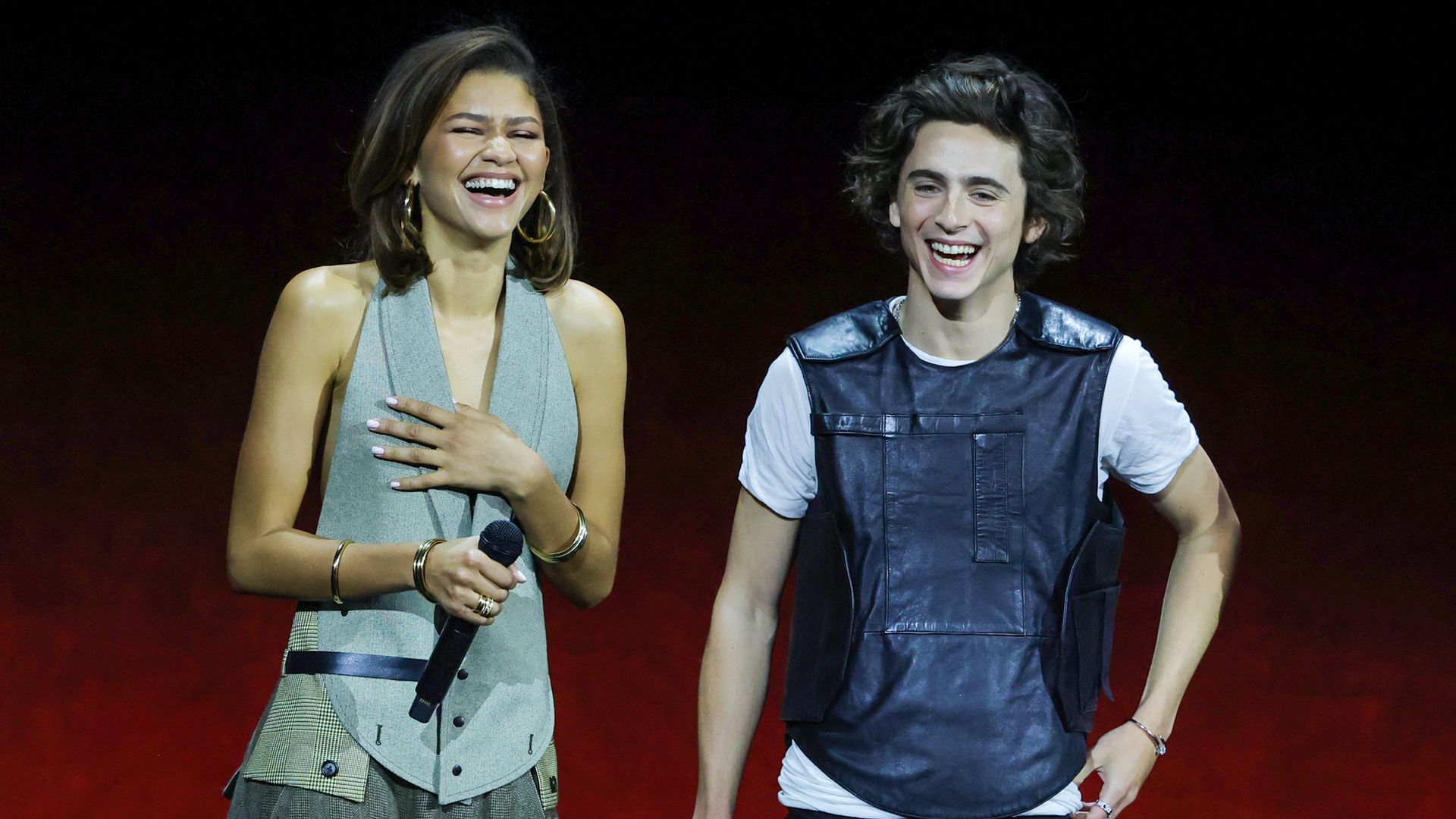 Zendaya et Timothée Chalamet