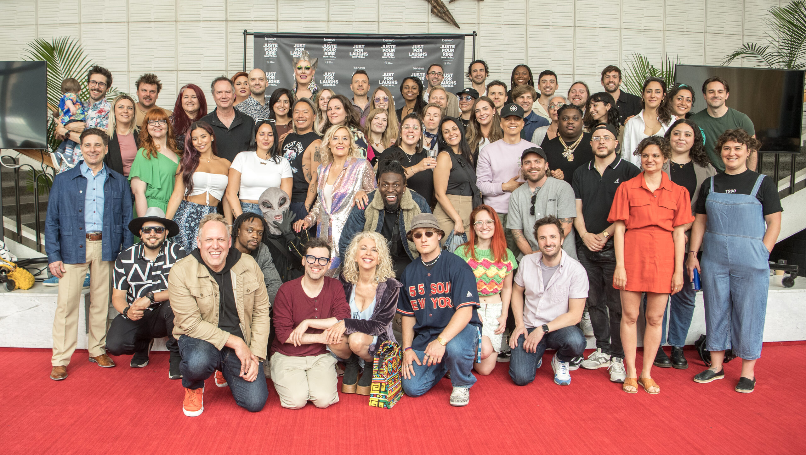Voyez les stars du lancement de la programmation de Juste pour rire!