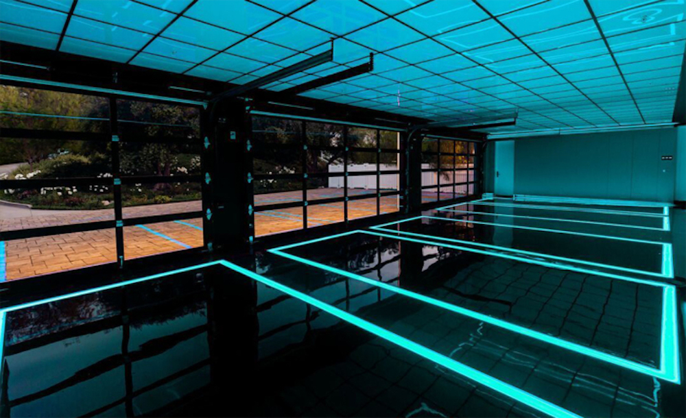 La piscine intérieure