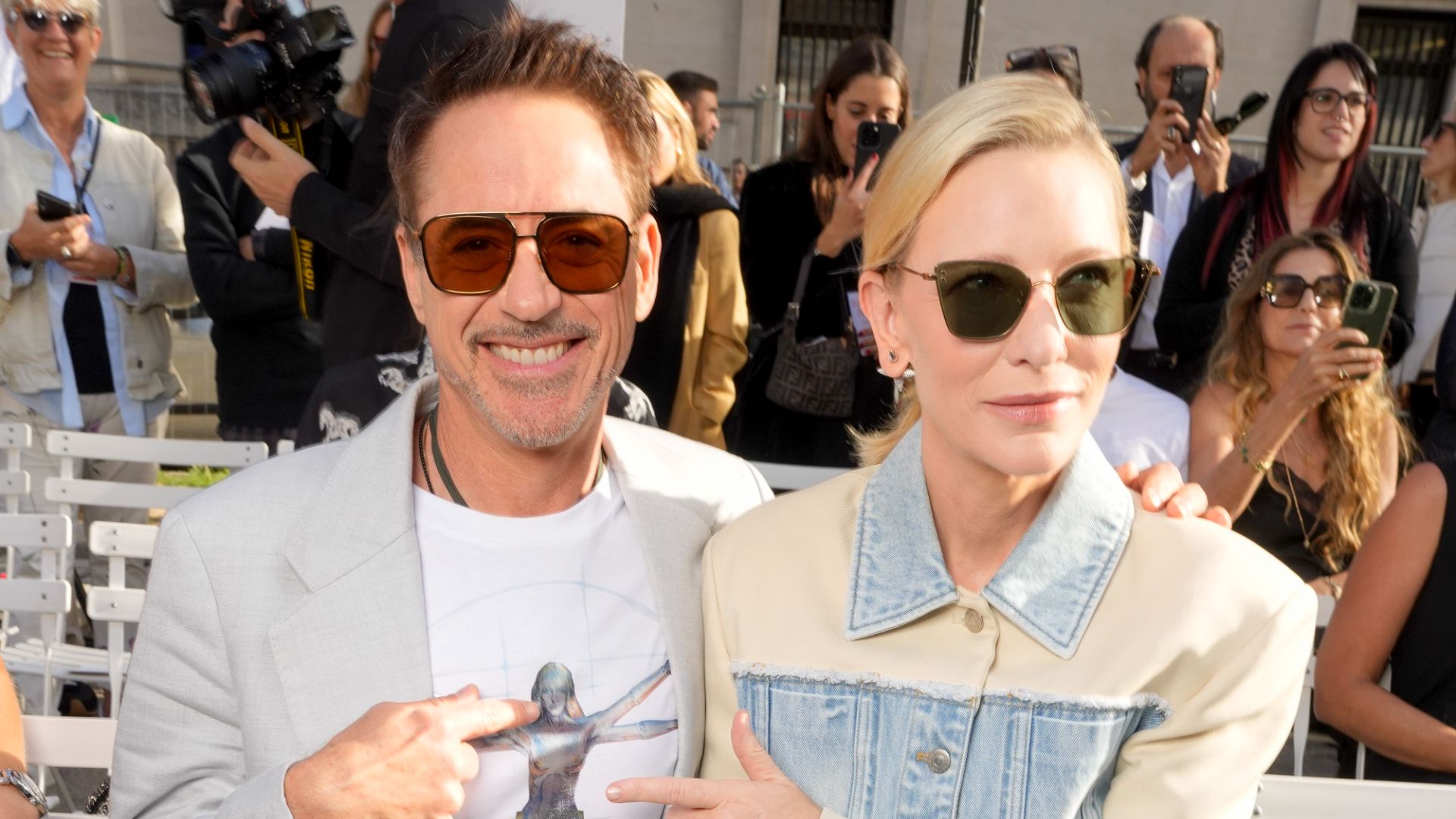 Robert Downey Jr. et Cate Blanchett