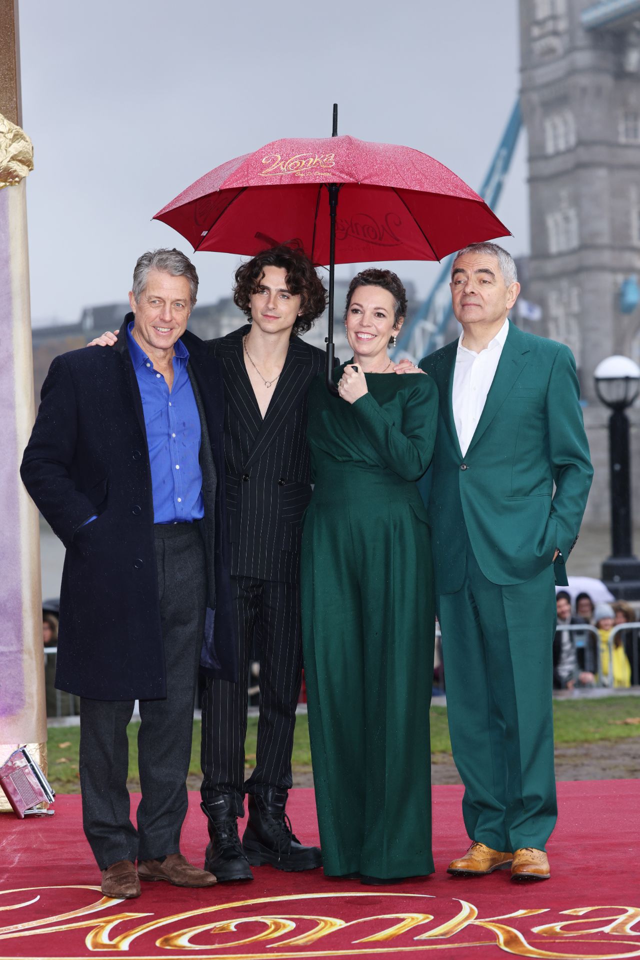 Hugh Grant, Timothée Chalamet, Olivia Colman, Rowan Atkinson