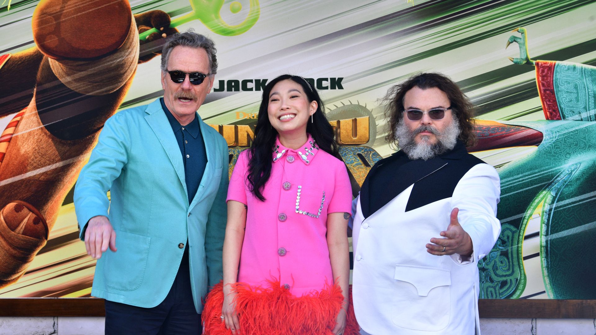 Jack Black et la bande de Kung Fu Panda 4 s’éclatent à L.A. pour la première!